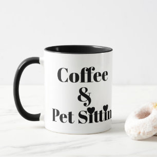 Kaffee & Haustiersitting Tasse