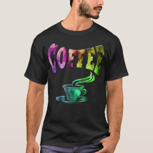 Kaffee-heißer Spaß T-Shirt