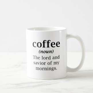 Kaffee-Herr und Retter Kaffeetasse