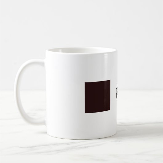 Kaffee-hexadezimale Zahle Kaffeetasse (Links)
