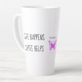 KAFFEE HILFT MILCHTASSE (Linke Ecke)