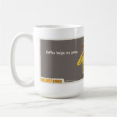 Kaffee hilft mir zu kacken kaffeetasse (Links)