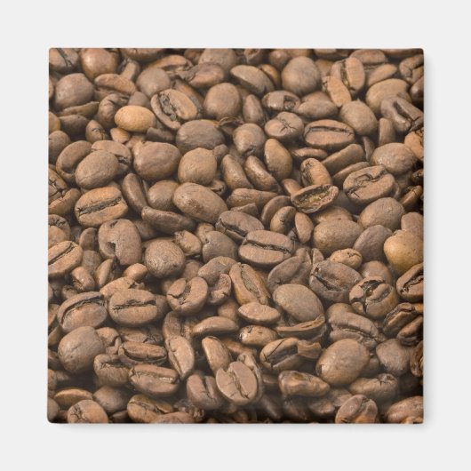 Kaffee Hintergrund Magnet (Vorne)