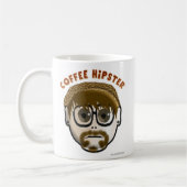 Kaffee Hipster - Tasse (Links)