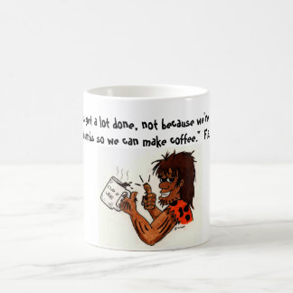 Kaffee-Höhlenbewohner Kaffeetasse