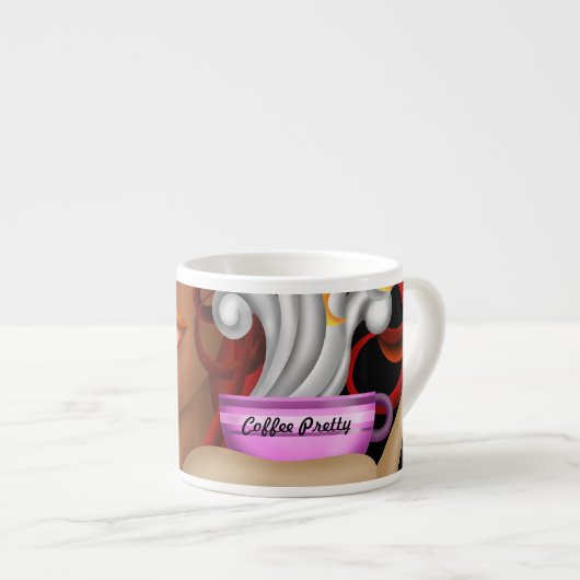 Kaffee Hübsch Fantasy Expresso Tasse (Vorderseite Rechts)