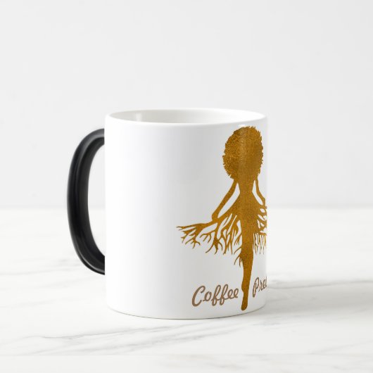 Kaffee Hübsch Roots Morphing Tasse (Vorderseite Links)
