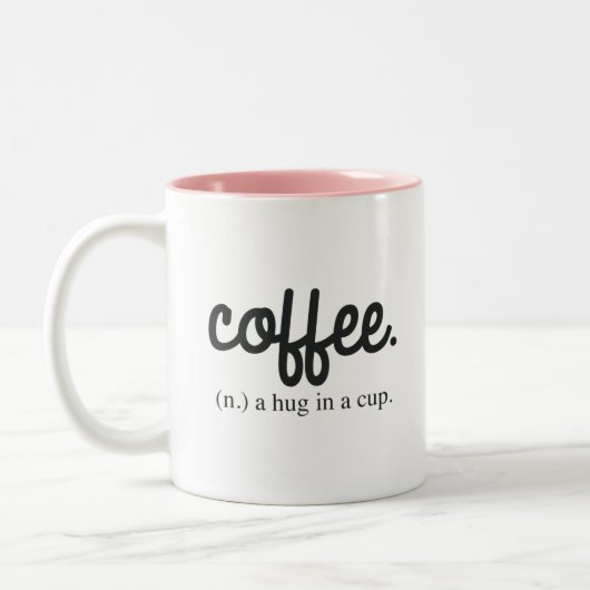 KAFFEE HUGS Tasse (Links)