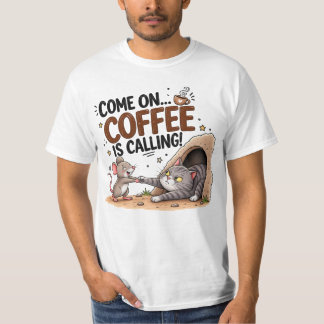 Kaffee Humor für alltägliche Kaffeeliebhaber T-Shirt