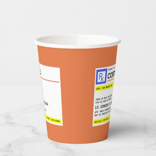 Kaffee humorvoll pappbecher (Links)