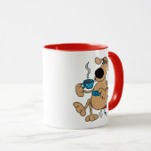 Kaffee Hund 11 oz Combo Tasse (VorderseiteRechts)
