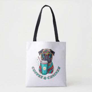Kaffee & Hunde T - Shirt - Für Hunde Kaffee Tasche