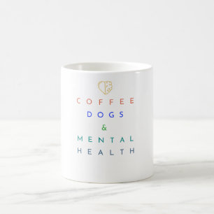 Kaffee, Hunde und psychische Gesundheit - das perf Kaffeetasse