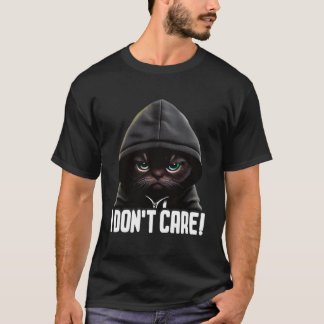 Kaffee I Katze Ich kümmere mich nicht 1 T-Shirt