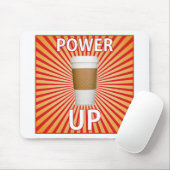 Kaffee - Ihr Super-Power! Mousepad (Mit Mouse)