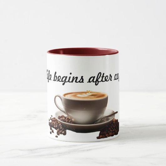 Kaffee im Alltag Tasse (Zentrum)