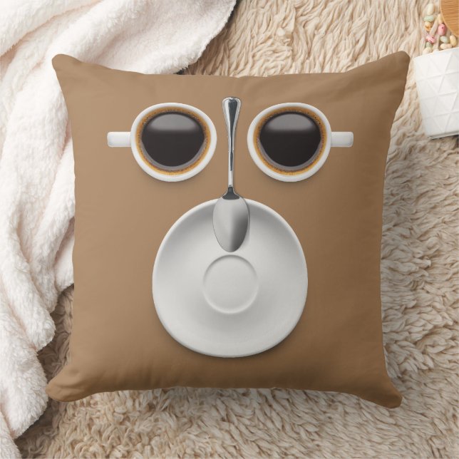 Kaffee im Bett Kissen (Decke)