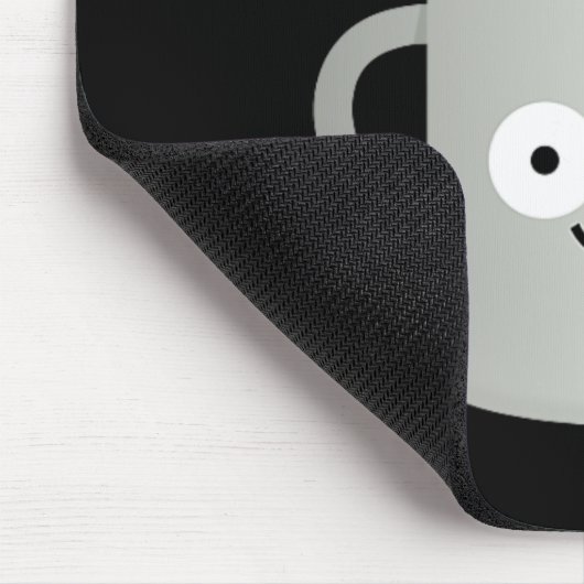 Kaffee im eigenen Koffein Addict Ironic Funny Des Mousepad (Ecke)