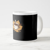 Kaffee im Herbst Herbst Es ist Herbst. Jumbo-Tasse (Vorderseite Rechts)