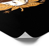 Kaffee im Herbst Herbst Es ist Herbst. Poster (Ecke)