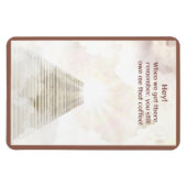 Kaffee im Himmel Magnet (Horizontal)