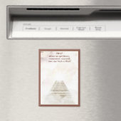 Kaffee im Himmel Magnet (In Situ (Geschirrspüler))