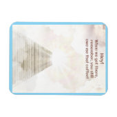 Kaffee im Himmel Magnet (Horizontal)