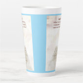 Kaffee im Himmel Milchtasse (Vorderseite)