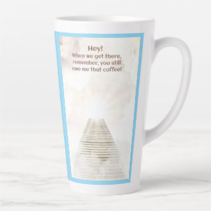 Kaffee im Himmel Milchtasse