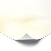 Kaffee im Himmel Poster (Ecke)