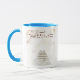 Kaffee im Himmel Tasse