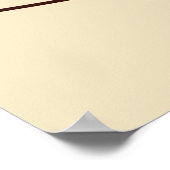 Kaffee im Lover riecht wie Zauberer Poster (Ecke)
