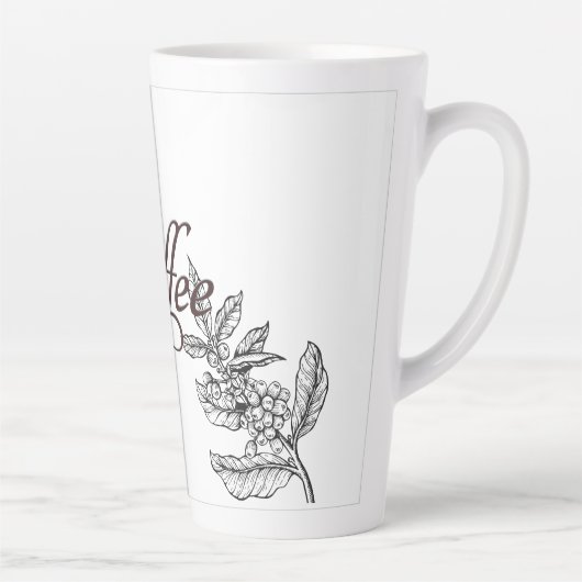 Kaffee im Stil Milchtasse (Rechts)