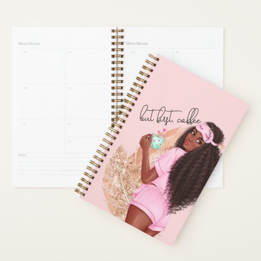 Kaffee Imitate Glitzer Girl Haare Rose Rosa Planer (Anzeige)