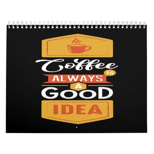 Kaffee immer eine gute Idee Kalender (Titelbild)