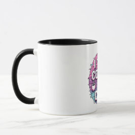 Kaffee in Code - Retro Pixel Art Tasse
