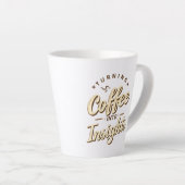 Kaffee in Einblicke verwandeln Data Humor Milchtasse (Rechte Ecke)