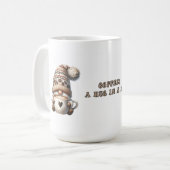 Kaffee in einer Tasse umarmen (Vorderseite Links)