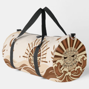 Kaffee In Meiner Hand Du In Meinem Kopf Zitat Duffle Bag
