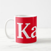 Kaffee in Polnisch Kaffeetasse (Links)