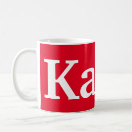 Kaffee in Polnisch Kaffeetasse