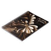 Kaffee Inspiriert Mocha und Cream Journal Notizblock (Linke Seite)