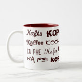 Kaffee International Zweifarbige Tasse (Links)