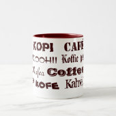 Kaffee International Zweifarbige Tasse (Mittel)