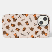 Kaffee iPhone Hülle (Rückseite (Horizontal))