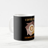 KAFFEE IST A... MENSCHENRECHT KAFFEETASSE (Vorderseite Links)