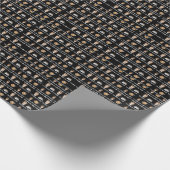 "Kaffee ist das Leben" Geschenkpapier (Ecke)