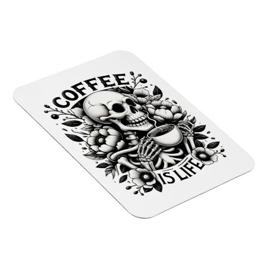 Kaffee ist das Leben Magnet (Rechte Seite)