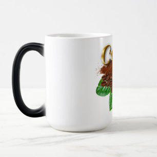 "Kaffee ist das Leben" Verwandlungstasse