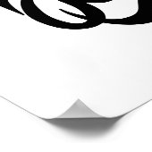 Kaffee ist das Lieblingsgetränk aller Poster (Ecke)